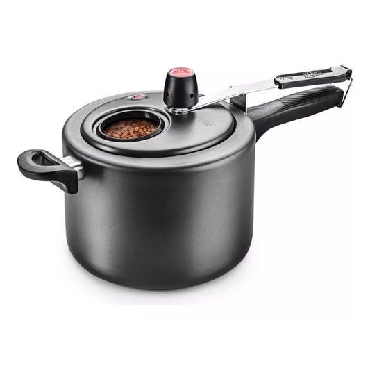 Panela de Pressão Teflon Com Visor em Vidro