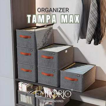 Caixa organizadora com tampa max